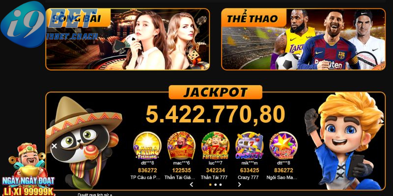 Trang chủ I9BET - Sở hữu mọi sảnh cược hot nhất 2024